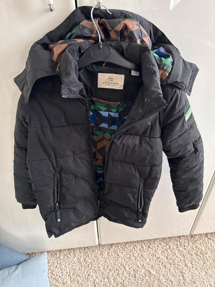 Scotch & Soda Jas Maat 128 ZGAN, Kinderen en Baby's, Kinderkleding | Schoenen en Sokken, Zo goed als nieuw, Overige typen, Jongen of Meisje