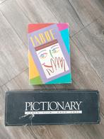 Dictionary en Taboe gezelschapspellen, Hobby en Vrije tijd, Gezelschapsspellen | Bordspellen, Ophalen of Verzenden, Gebruikt