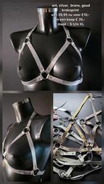 Nieuwe cupless bh's 4 stuks!! Kinky.Fetish.BDSM.Bondage, Leather Sensation, Ophalen of Verzenden, Overige kleuren, BH