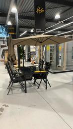 Tuintafel soleil, Tuin en Terras, Tuinsets en Loungesets, Ophalen, Zo goed als nieuw, Aluminium