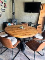 Mooie nette eetkamertafel, Huis en Inrichting, Tafels | Eettafels, Ophalen, 100 tot 150 cm, Rond, Zo goed als nieuw