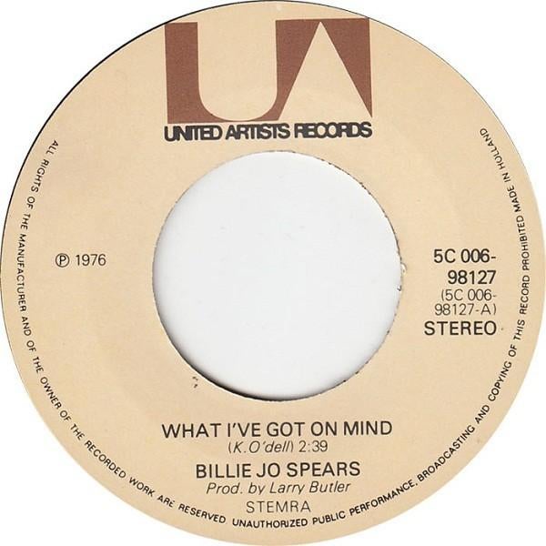 Billie Jo Spears - What I've Got On My Mind, Cd's en Dvd's, Vinyl Singles, 7 inch, Single, Ophalen of Verzenden, Zo goed als nieuw