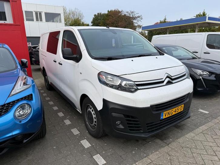 Citroën Jumpy 2.0 BlueHDI 145 XL Club DC 6 pers. (bj 2021), Auto's, Bestelauto's, Bedrijf, Te koop, ABS, Achteruitrijcamera, Airbags