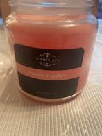 Scentchips Freesia & Lychee Kaars Nieuw, Overige materialen, Nieuw, Ophalen of Verzenden, Kaars