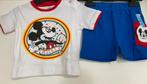 Nieuw baby setje Mickey Mouse Disney blauw maat 80, Kinderen en Baby's, Babykleding | Maat 80, Nieuw, Shirtje of Longsleeve, Ophalen of Verzenden