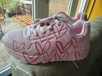 Sketchers maat 33 roze met hartjes - zo goed als nieuw!, Ophalen, Zo goed als nieuw