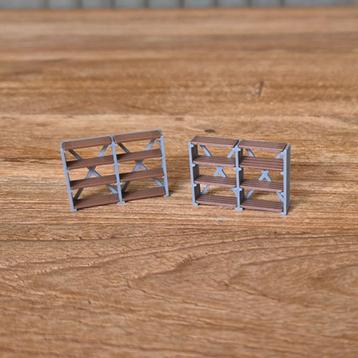 Stalen Rek – 1-87 – Bouwkit (Set van 2) beschikbaar voor biedingen