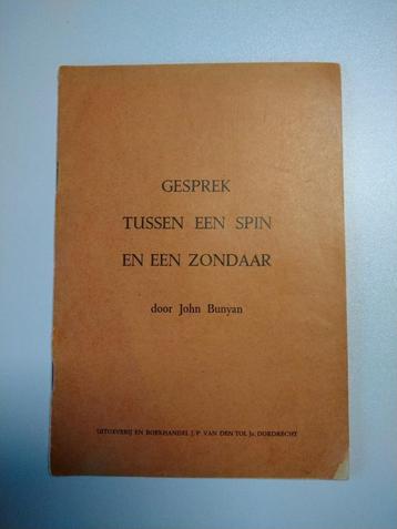 John Bunyan Gesprek tussen een spin en een zondaar beschikbaar voor biedingen