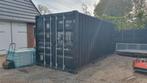 Zeecontainer 20ft, zwart, cortenstaal (Zo goed als nieuw!), Doe-het-zelf en Verbouw, Containers, Ophalen
