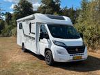 Etrusco T 7400 SB Hefbed en enkele bedden.  (Hymer groep)., Caravans en Kamperen, Campers, Ringverwarming, Fiat, Particulier, Half-integraal