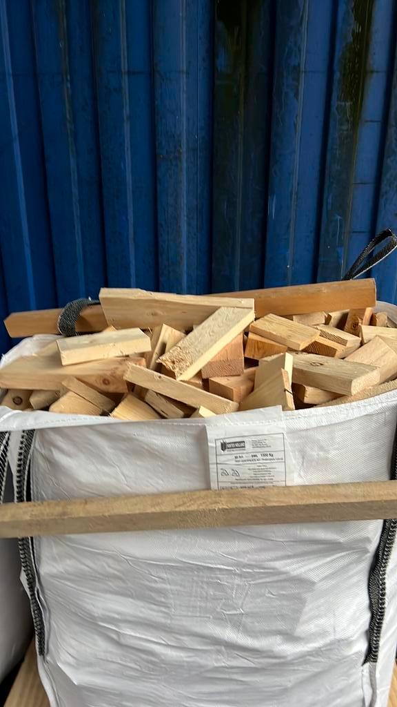 Gedroogd vuren brandhout, gebruiksklaar, Tuin en Terras, Haardhout, Ophalen