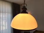 Mooie hanglamp glas wit, Ophalen, Zo goed als nieuw, Glas, Minder dan 50 cm