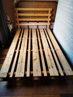 Pallet Bed - Een/Tweepersoons, Gebruikt, Bruin, Steigerhout, Tweepersoons