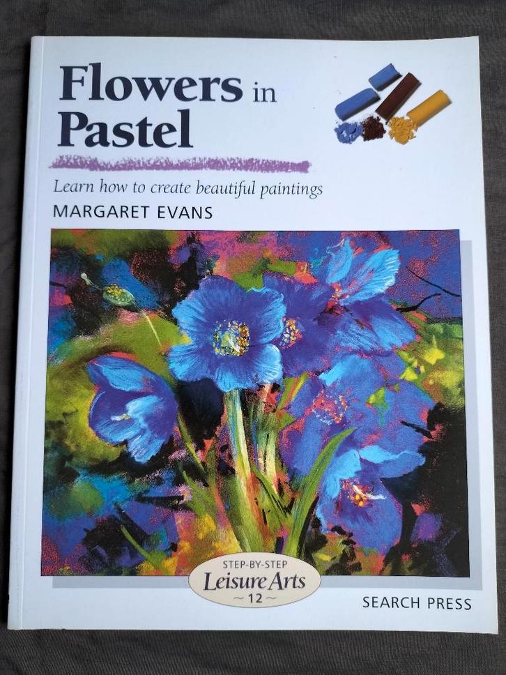Margaret Evans - Flowers in Pastel, Boeken, Hobby en Vrije tijd, Zo goed als nieuw, Tekenen en Schilderen, Ophalen of Verzenden