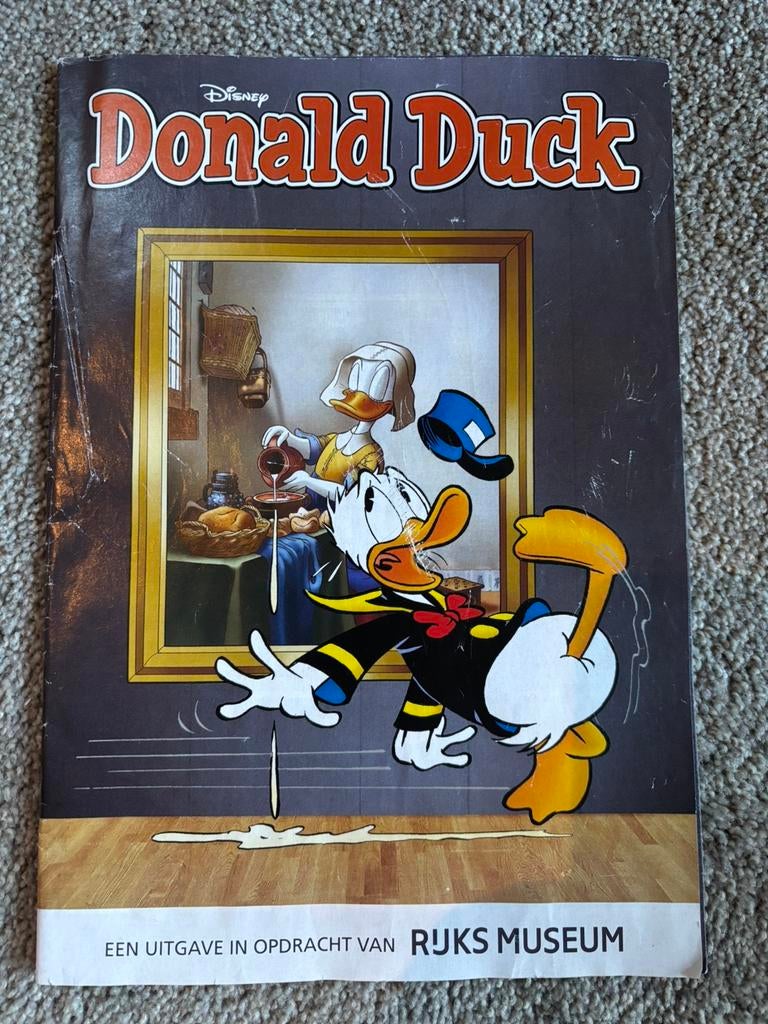 Donald Duck - Rijksmuseum uitgave (collectors item!), Eén stripboek, Ophalen of Verzenden, Zo goed als nieuw