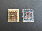 1923 Opruimingsuitgifte NVPH nr 132-133 gestempeld, Postzegels en Munten, Postzegels | Nederland, Verzenden, T/m 1940, Gestempeld