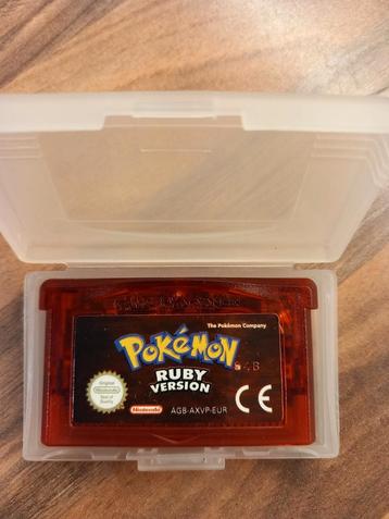 Pokémon Ruby - Game Boy Advance (GBA) beschikbaar voor biedingen