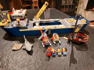 Lego 60266,  oceaan onderzoeksschip beschikbaar voor biedingen