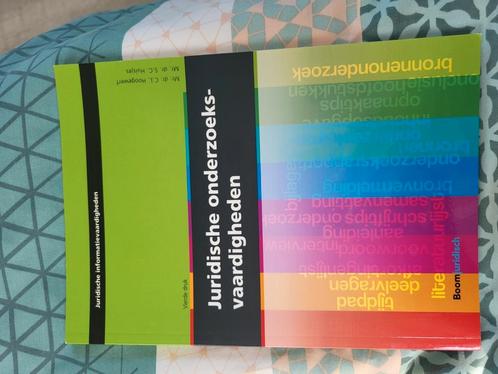 S.C. Huisjes - Juridische onderzoeksvaardigheden, Boeken, Studieboeken en Cursussen, Zo goed als nieuw, Ophalen of Verzenden