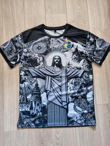 Uniek Brazilië Jezus voetbalshirt - Maat L beschikbaar voor biedingen