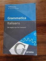 Grammatica Italiaans: De regels van het Italiaans, Ophalen of Verzenden, Zo goed als nieuw, Jacques H Brinker