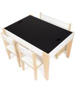 4-delige kindertafel bureau stoelen bank opberger krijtbord, Kinderen en Baby's, Kinderkamer | Tafels en Stoelen, Ophalen, Gebruikt