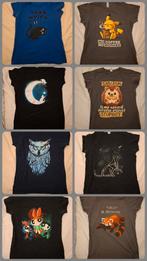 8 t-shirts (Qwertee) maat M/L, Kleding | Dames, T-shirts, Maat 38/40 (M), Qwertee, Ophalen of Verzenden, Zo goed als nieuw