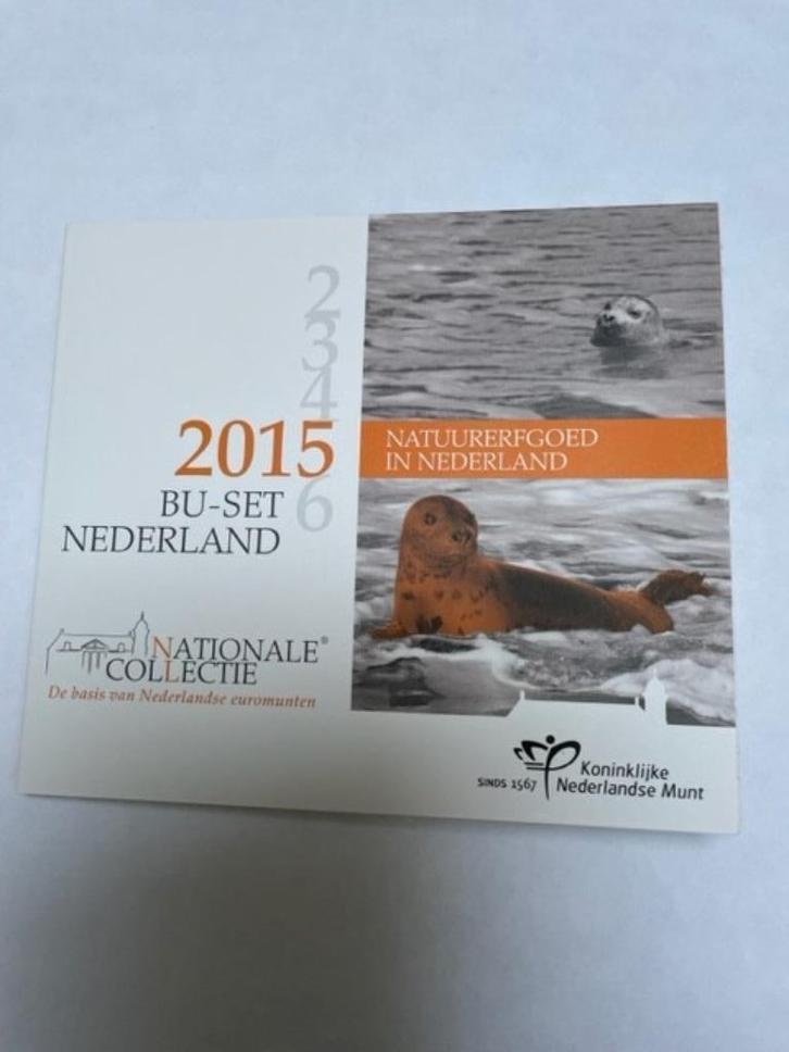 BU-set Nederland Nationale Collectie 2015, Postzegels en Munten, Munten | Nederland, Setje, Euro's, Koningin Beatrix, Ophalen of Verzenden