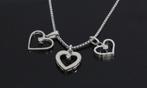 Hart diamant 14k gouden ketting hanger dames liefde, Sieraden, Tassen en Uiterlijk, Kettinghangers, Voordeelsieraden, Ophalen of Verzenden