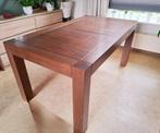 Eettafel 1.60 bij 90, Ophalen, Gebruikt, 50 tot 100 cm, Vijf personen of meer
