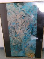 poster satteliet opname Limburg achter glas Robas, Ophalen, A1 t/m A3, Overige onderwerpen, Rechthoekig Staand