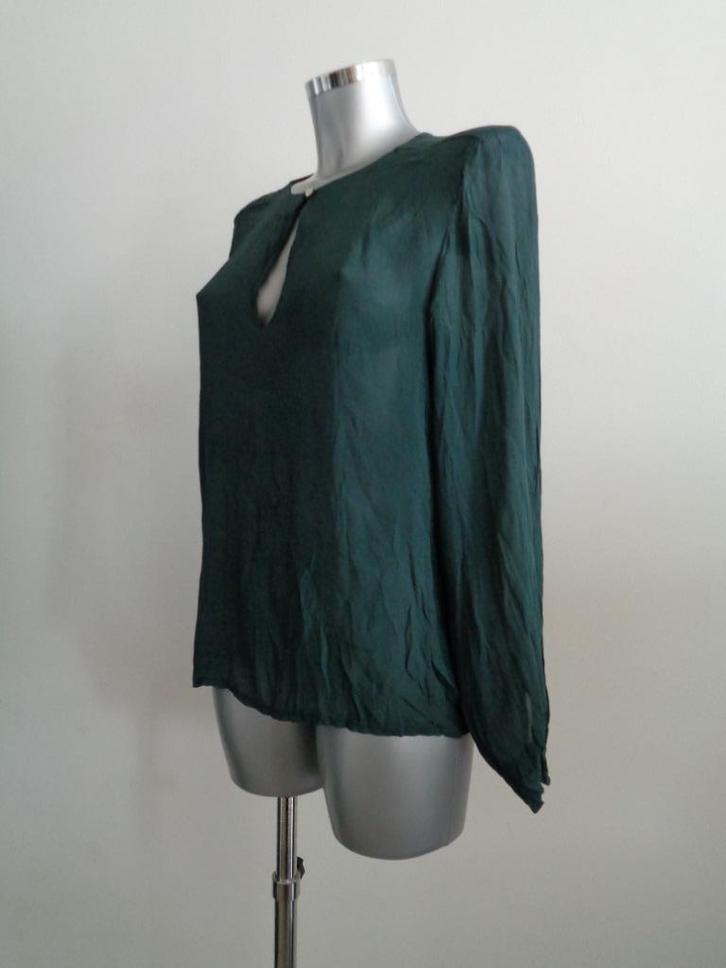 TRANSFER 100% zijden blouses, groen, steenrood, roomwit NEW, Kleding | Dames, Blouses en Tunieken, Nieuw, Maat 38/40 (M), Verzenden