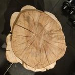 Houten boomstam schijf, Huis en Inrichting, Ophalen of Verzenden, Nieuw, Glas of Kopje