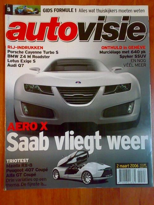 AutoVisie: Peugeot 407 Coupe, BMW Z4 M Roadster, Audi Q7, Boeken, Auto's | Folders en Tijdschriften, Zo goed als nieuw, Algemeen