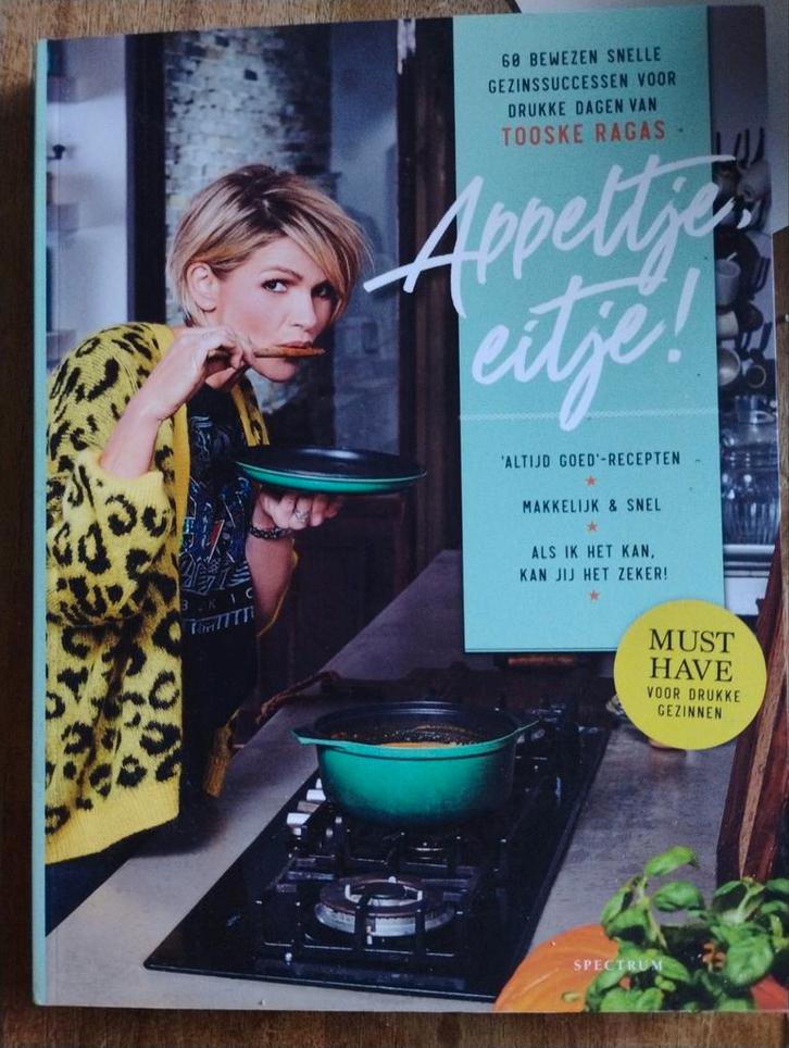 Appetijtje eitje! Tooske Ragas - Kookboek, Boeken, Kookboeken, Zo goed als nieuw, Hoofdgerechten, Overige typen, Europa, Gezond koken