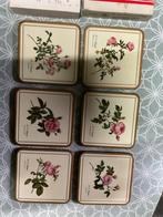 Vintage Pimpernel Onderzetters - Roos Design, Huis en Inrichting, Ophalen of Verzenden, Zo goed als nieuw, Glas of Kopje