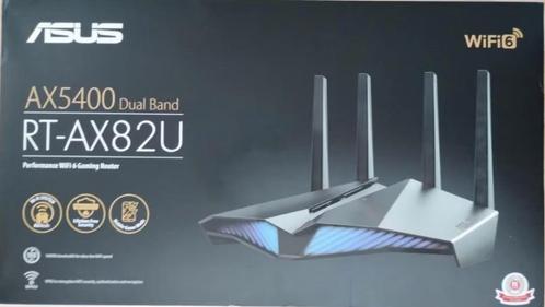Game router Asus RT-AX82U, Computers en Software, Routers en Modems, Zo goed als nieuw, Router, Verzenden