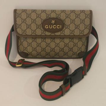 Gucci Waist Bag GG Supreme Sherry Line 498930 beschikbaar voor biedingen