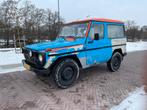 Mercedes-Benz G-klasse 290GD 4x4 Dubbel SPER harde auto, Auto's, Bestelauto's, Automaat, Zwart, 95 pk, Blauw