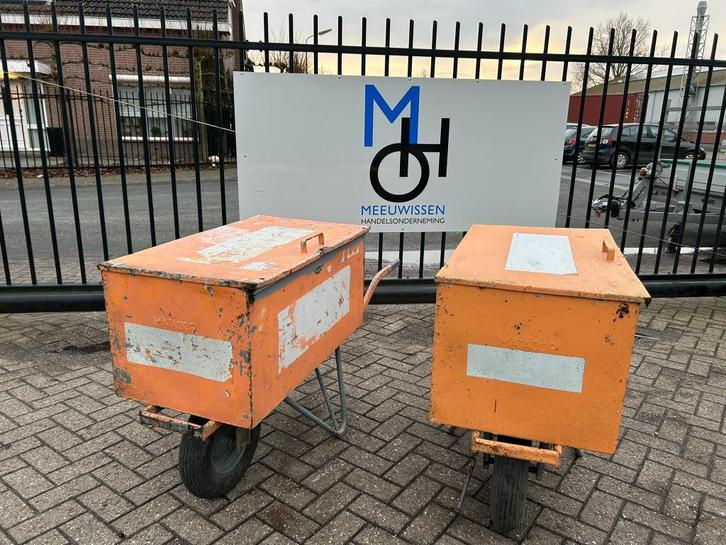 Matador gereedschapskruiwagen/gereedschap kruiwagen/bakwagen, Tuin en Terras, Kruiwagens, Gebruikt, Handmatig, Eenwielig, Ophalen