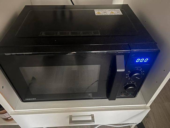 Toshiba Magnetron MW2-AG23PF - Zo Goed Als Nieuw!, Witgoed en Apparatuur, Magnetrons, Zo goed als nieuw, Vrijstaand, Magnetron