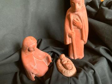 Kerststal figuren - Handgemaakt beschikbaar voor biedingen