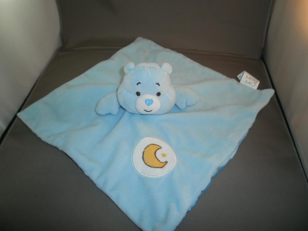 action care bears baby blauwe of geel velours en onderkant, Kinderen en Baby's, Speelgoed | Knuffels en Pluche, Ophalen of Verzenden