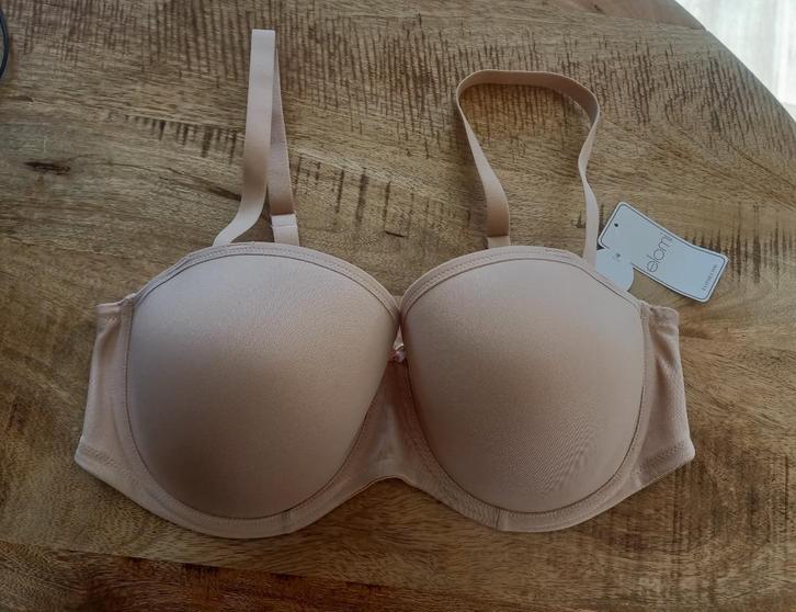 Elomi bh nieuw 85 G 85G beige strapless mogelijk, Kleding | Dames, Ondergoed en Lingerie, BH, Beige, Ophalen of Verzenden