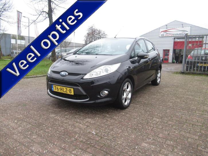 Ford Fiesta 1.25 Titanium - Airco | Dealer onderhouden, Auto's, Ford, Bedrijf, Te koop, Fiësta, Airbags, Airconditioning, Alarm