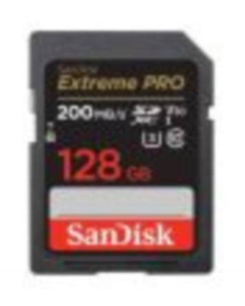 SanDisk Extreme 128gb PRO SDXS UHS-I (SD Kaart) *Nieuw* beschikbaar voor biedingen