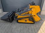 skidster nieuw 2cil 24pk met bak en puinbak minishovel, Ophalen of Verzenden, Wiellader of Shovel
