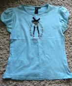 Licht blauwe Red Rouge t-shirt top met pofmouw legs print M, Kleding | Dames, Maat 38/40 (M), Blauw, Nieuw, Ophalen of Verzenden