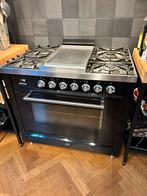 Boretti, 4 gas pitten + bakplaat (gas) en elektrische oven, Witgoed en Apparatuur, Fornuizen, 60 cm of meer, 5 kookzones of meer