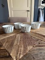 4 schaaltjes Bastion Collections, Huis en Inrichting, Keuken | Servies, Gebruikt, Overige typen, Ophalen of Verzenden, Overige stijlen